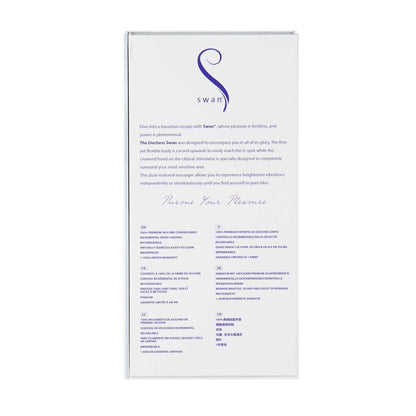 Swan® Duchess - Dual Vibrator - Rechargeable - Lilac
