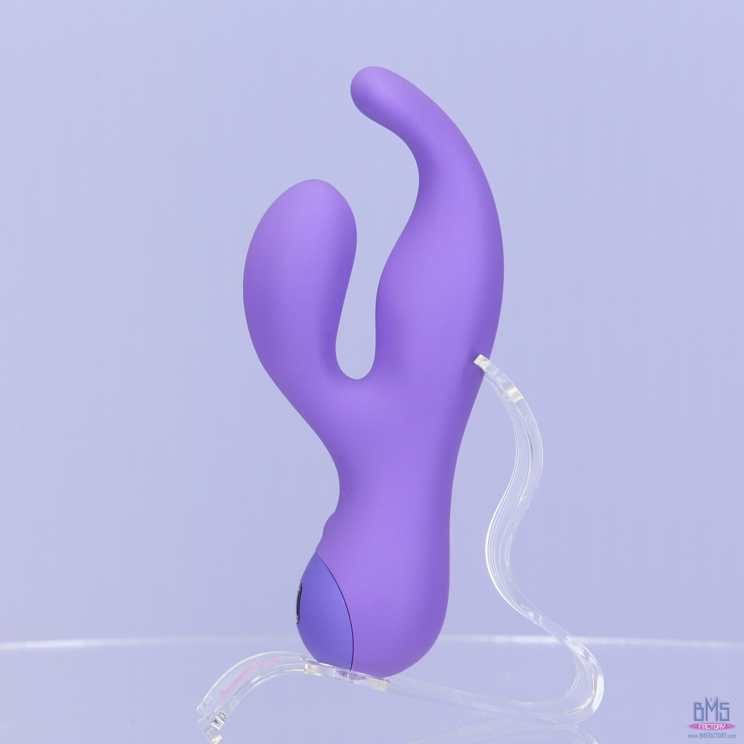 Swan Touch - Solo - Dual Vibrator - Rechargeable - Purple