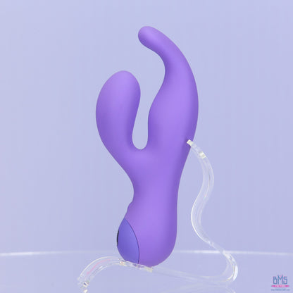 Swan Touch - Solo - Dual Vibrator - Rechargeable - Purple