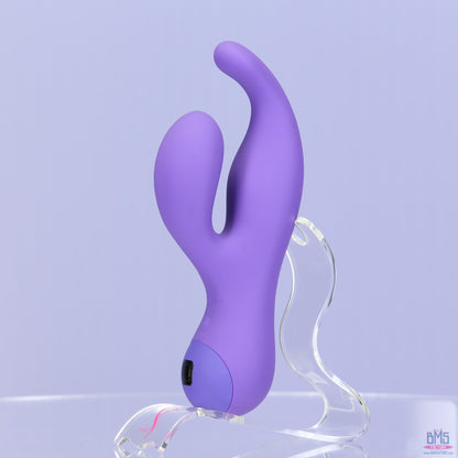 Swan Touch - Solo - Dual Vibrator - Rechargeable - Purple