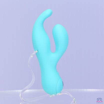 Swan Touch - Solo - Dual Vibrator -  Rechargeable - Teal