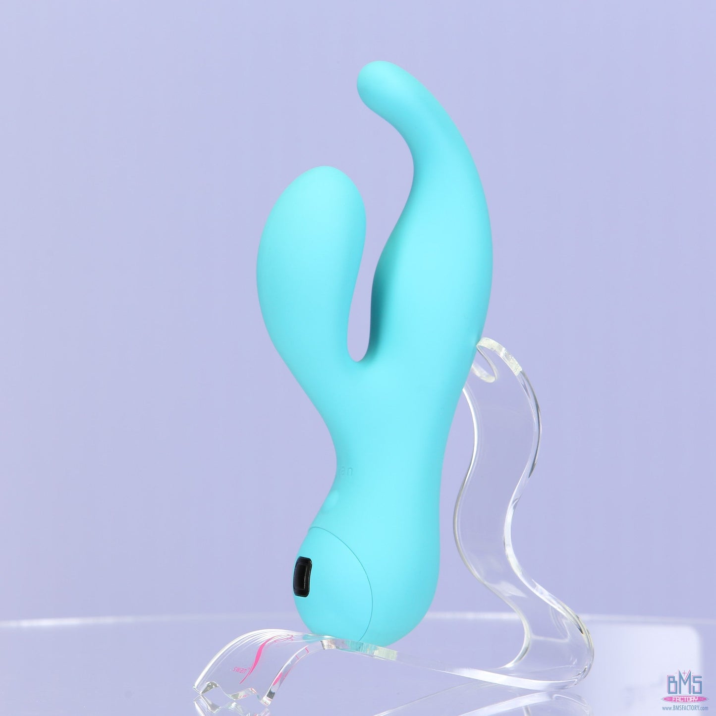 Swan Touch - Solo - Dual Vibrator -  Rechargeable - Teal