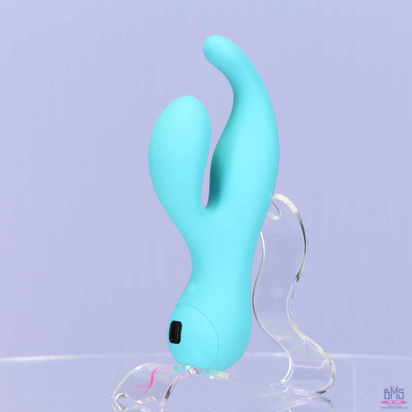 Swan Touch - Solo - Dual Vibrator -  Rechargeable - Teal