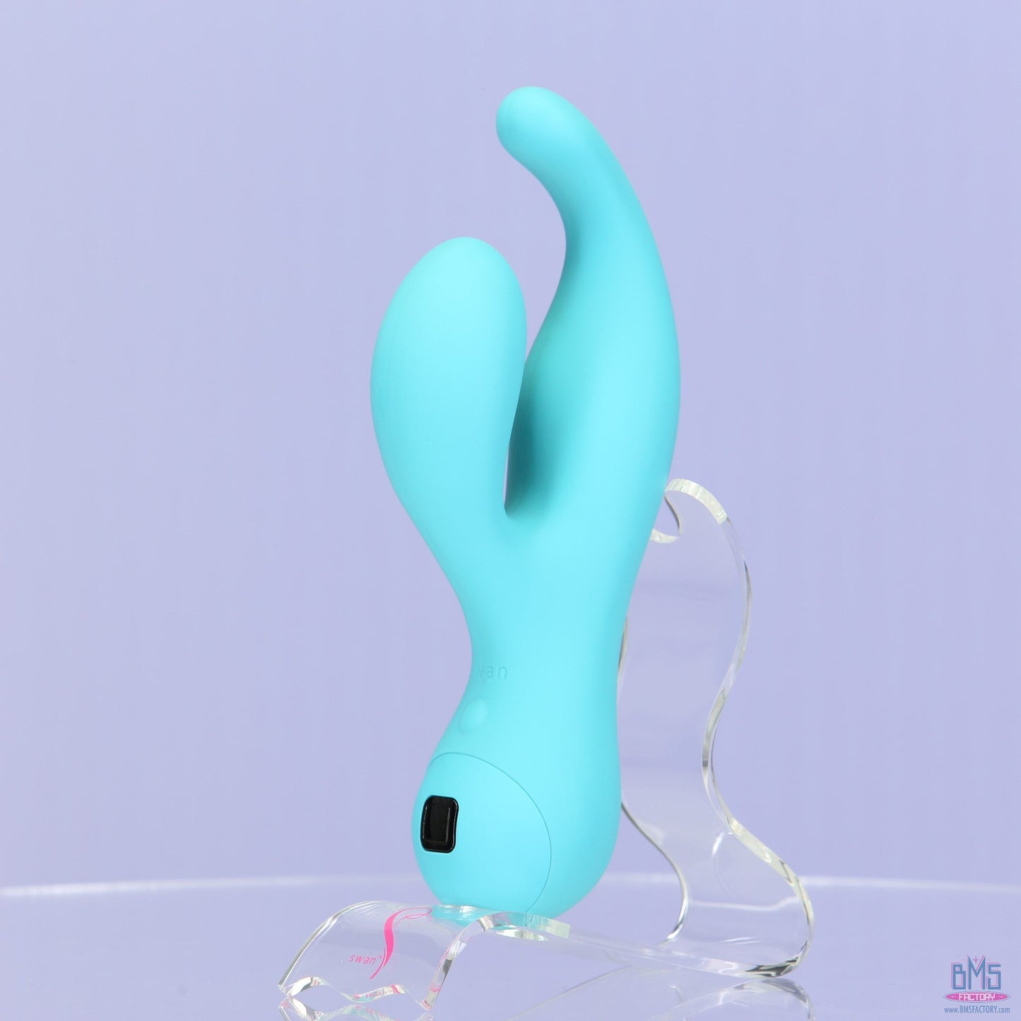 Swan Touch - Solo - Dual Vibrator -  Rechargeable - Teal