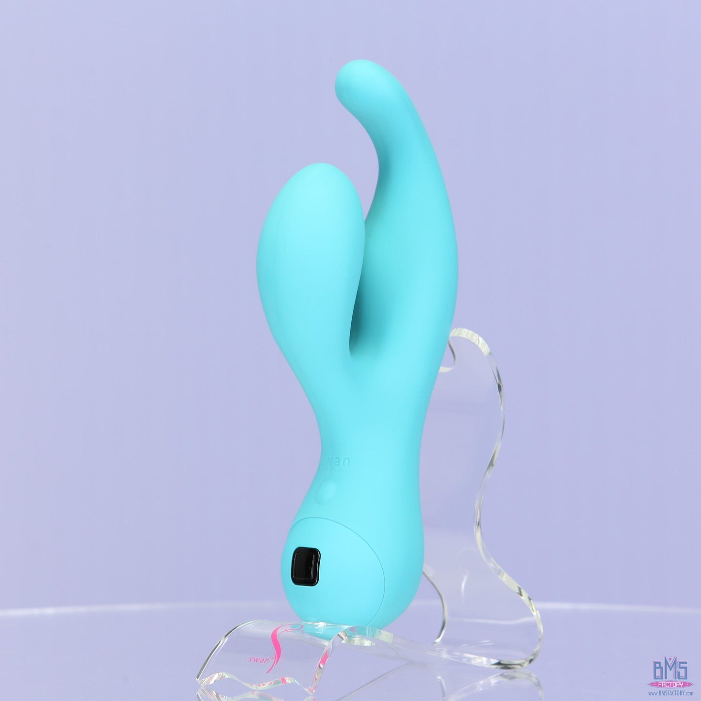 Swan Touch - Solo - Dual Vibrator -  Rechargeable - Teal
