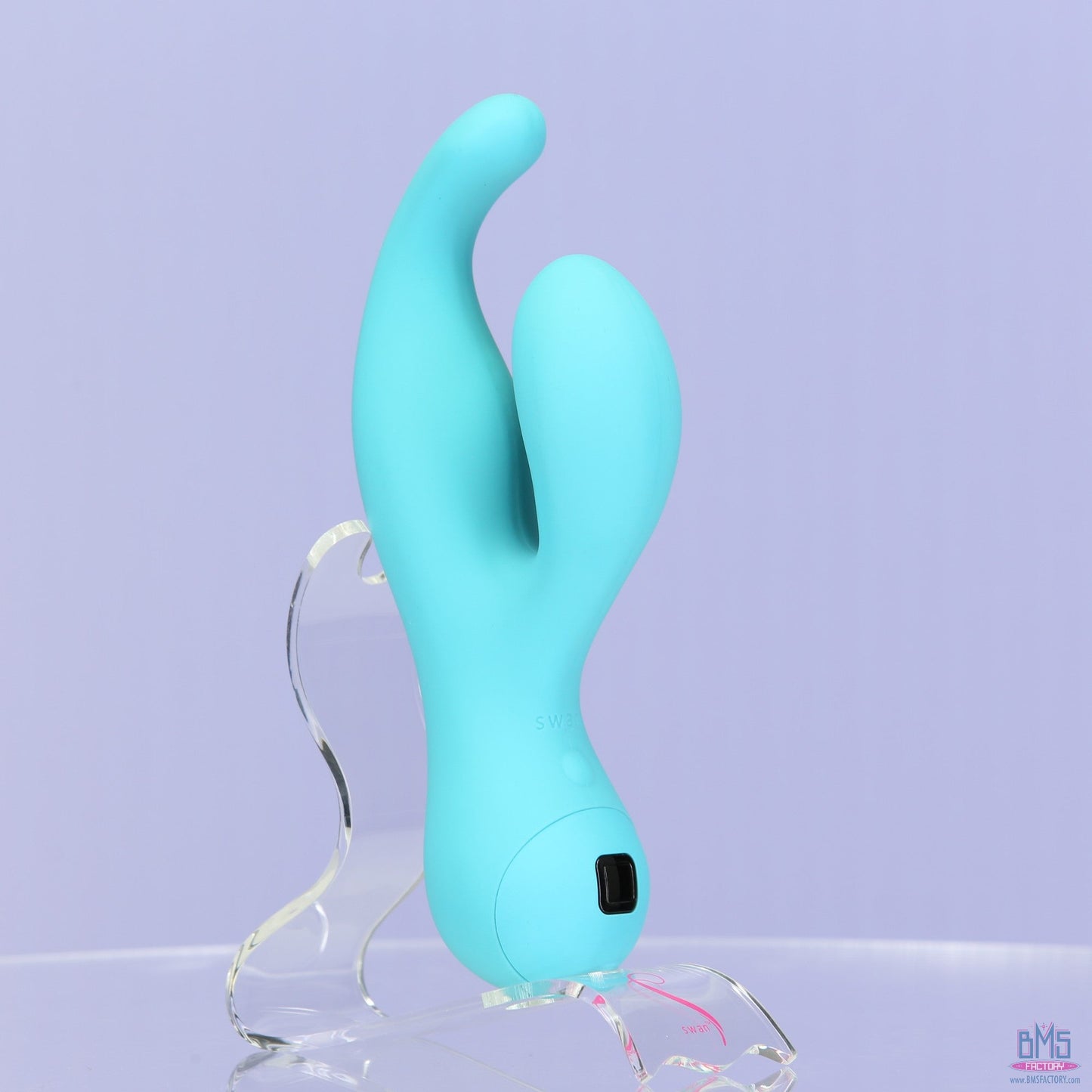 Swan Touch - Solo - Dual Vibrator -  Rechargeable - Teal
