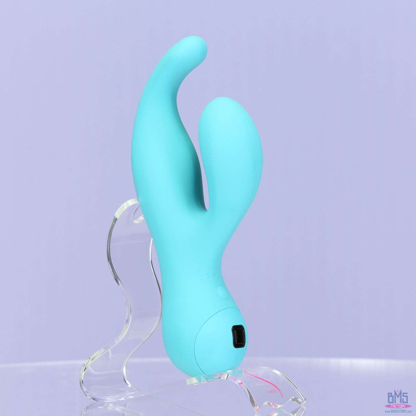 Swan Touch - Solo - Dual Vibrator -  Rechargeable - Teal