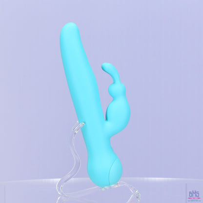 Swan Touch – Duo – Dual Rabbit Vibrator – Rechargeable - Teal
