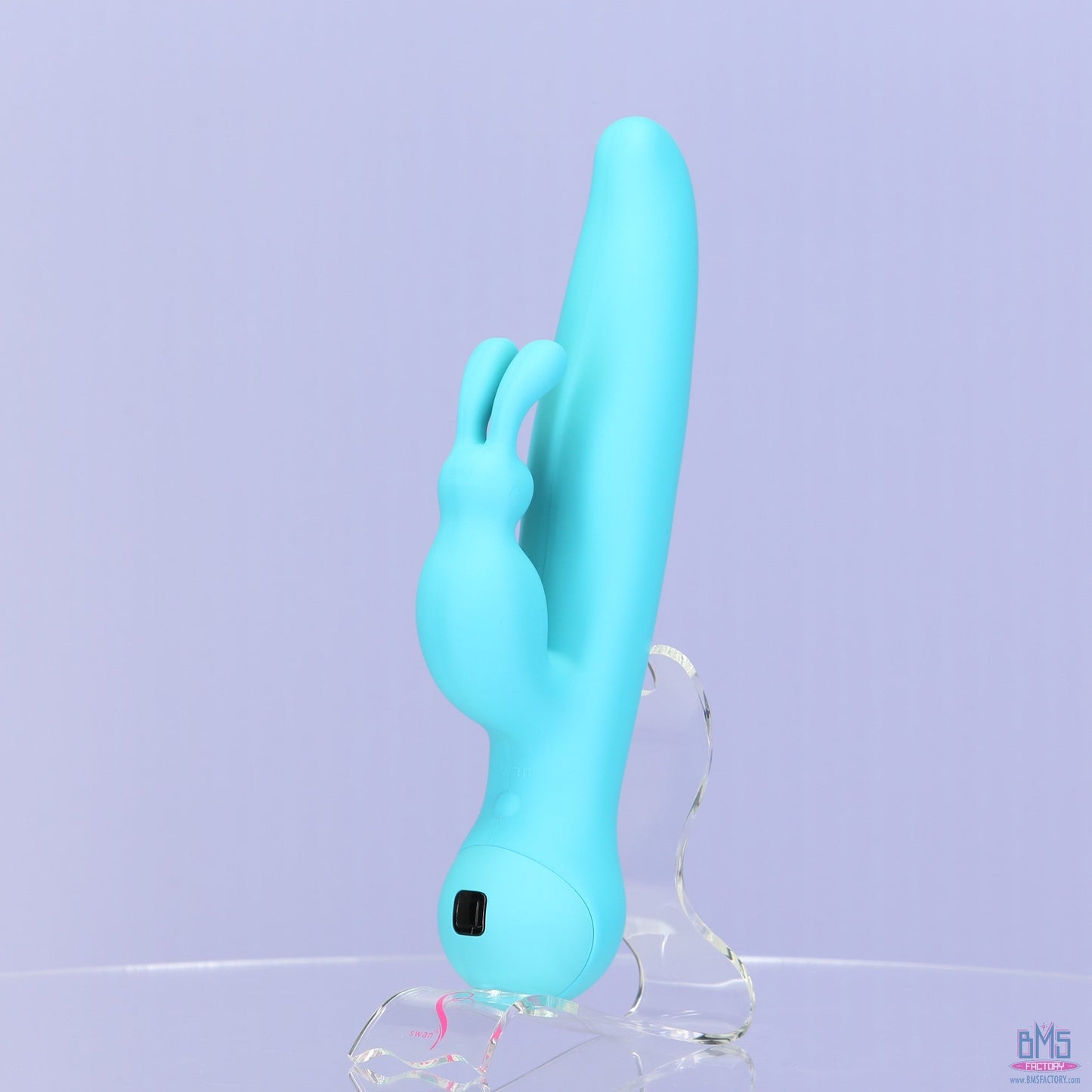 Swan Touch – Duo – Dual Rabbit Vibrator – Rechargeable - Teal