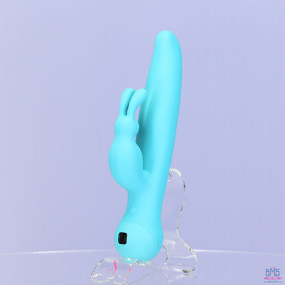Swan Touch – Duo – Dual Rabbit Vibrator – Rechargeable - Teal