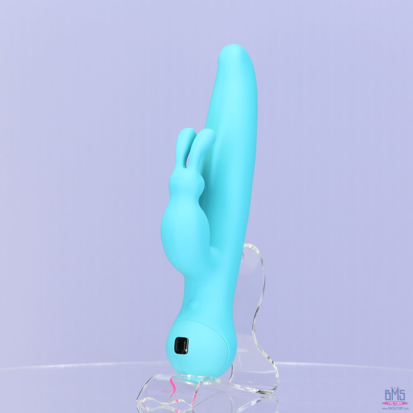 Swan Touch – Duo – Dual Rabbit Vibrator – Rechargeable - Teal