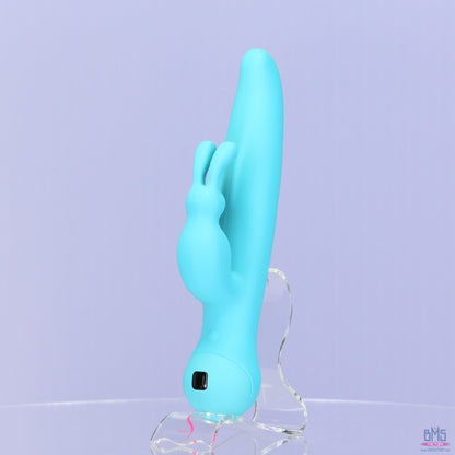 Swan Touch – Duo – Dual Rabbit Vibrator – Rechargeable - Teal