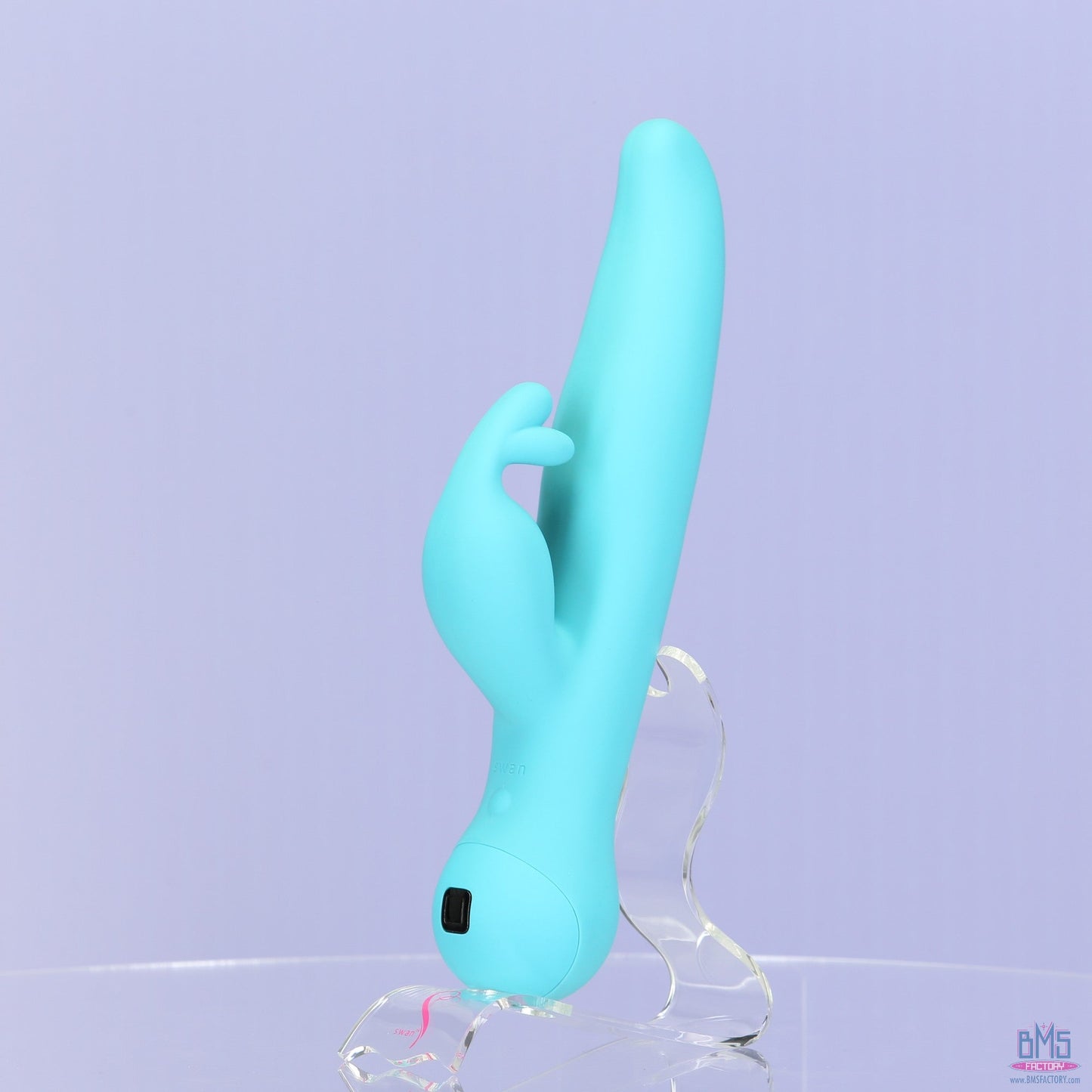 Swan Touch - Trio - Rabbit Vibrator - Rechargeable - Teal
