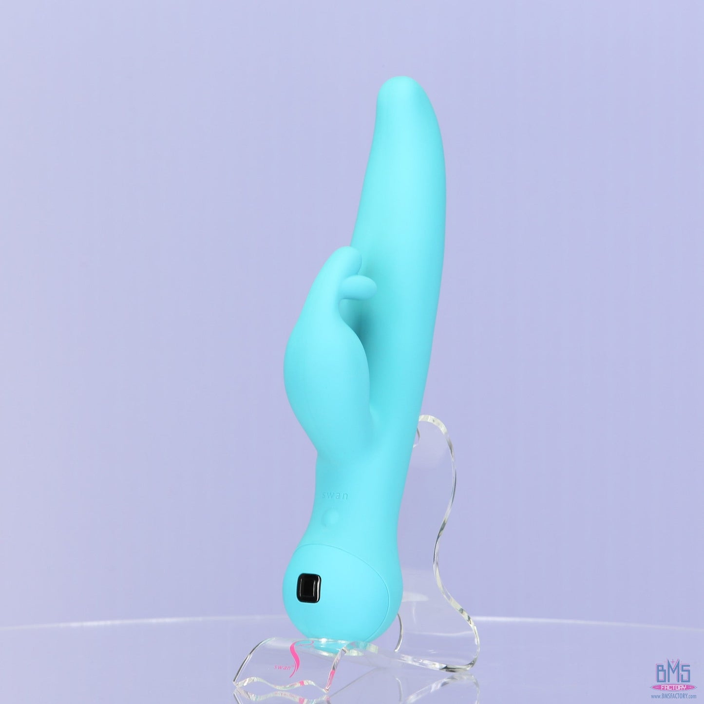 Swan Touch - Trio - Rabbit Vibrator - Rechargeable - Teal