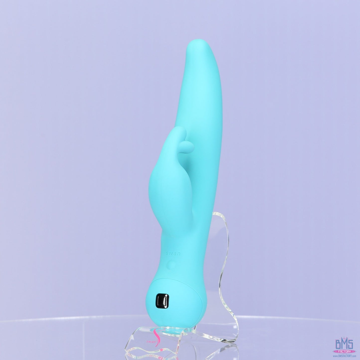 Swan Touch - Trio - Rabbit Vibrator - Rechargeable - Teal