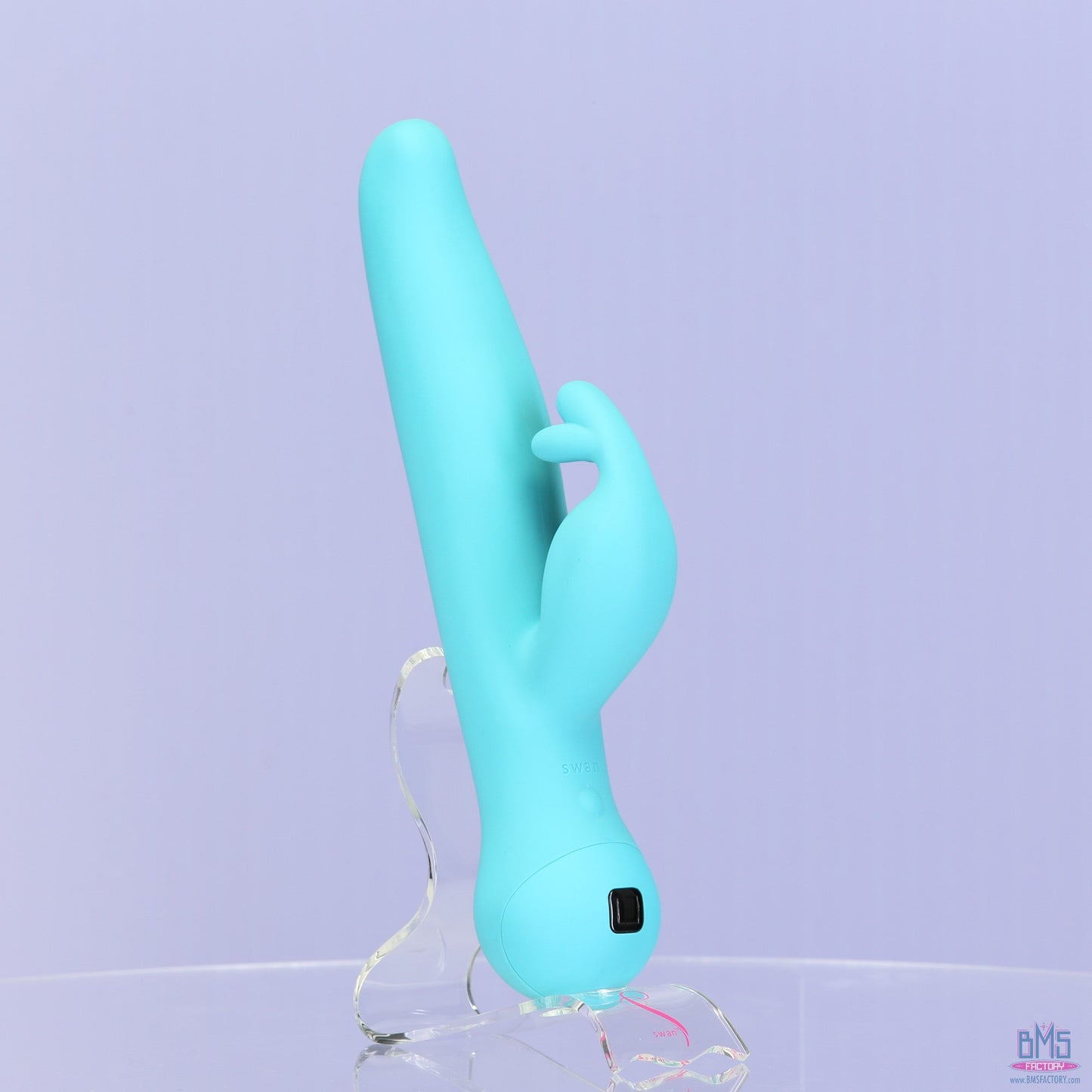 Swan Touch - Trio - Rabbit Vibrator - Rechargeable - Teal