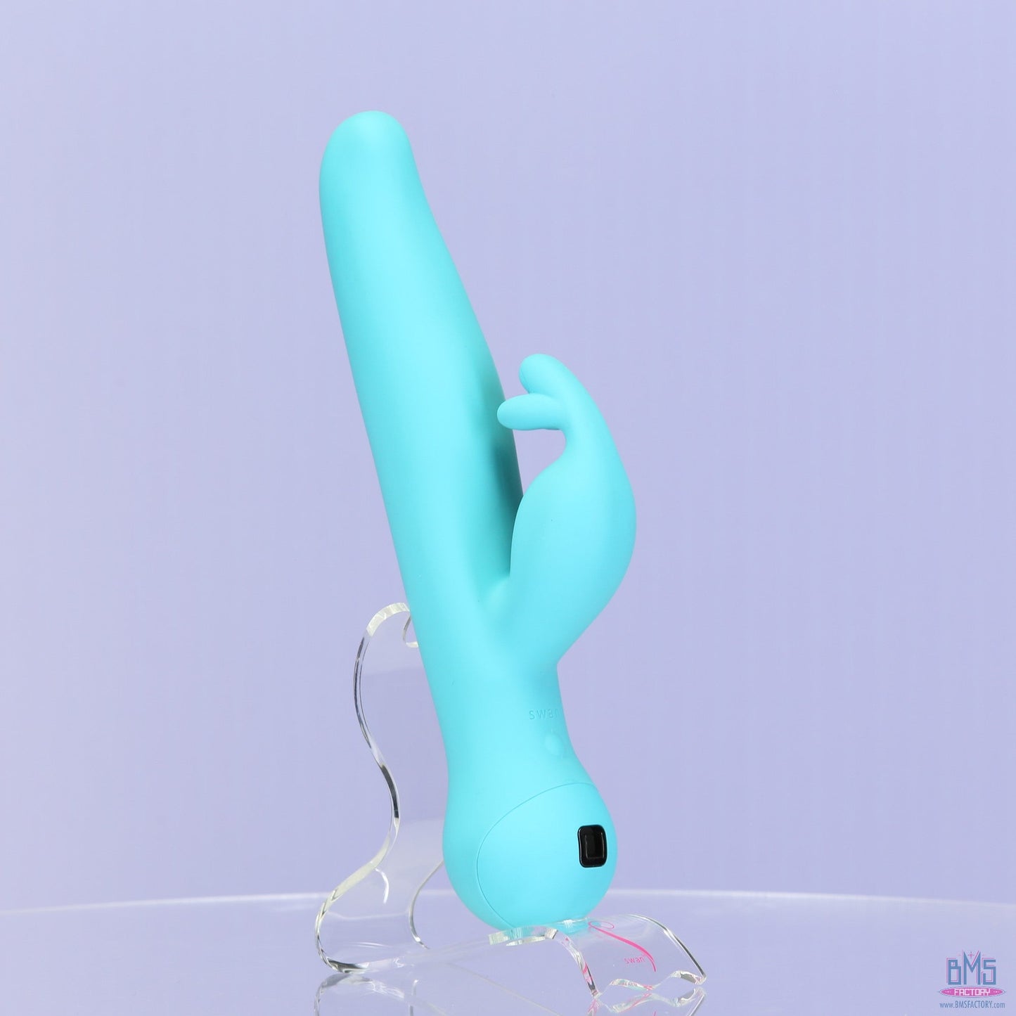 Swan Touch - Trio - Rabbit Vibrator - Rechargeable - Teal