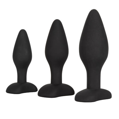 CalExotics® Silicone Anal Exerciser Kit – Black