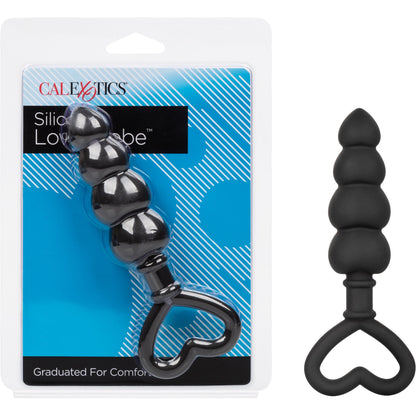CalExotics® Silicone Heart Butt Plug – Black