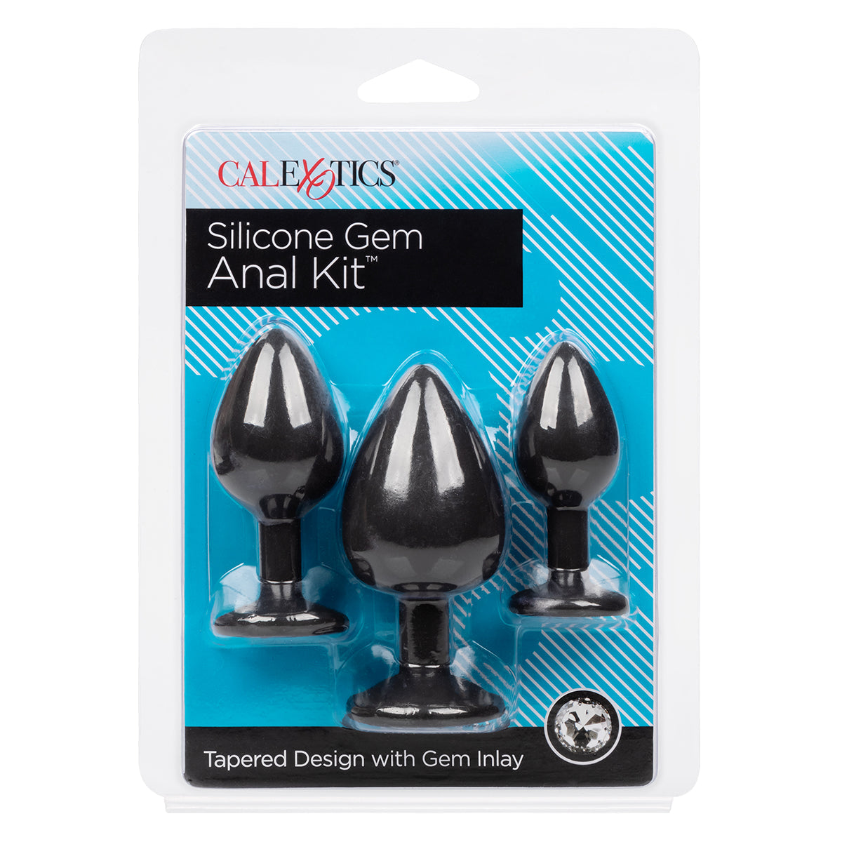 CalExotics® Silicone Gem Anal Kit – Black