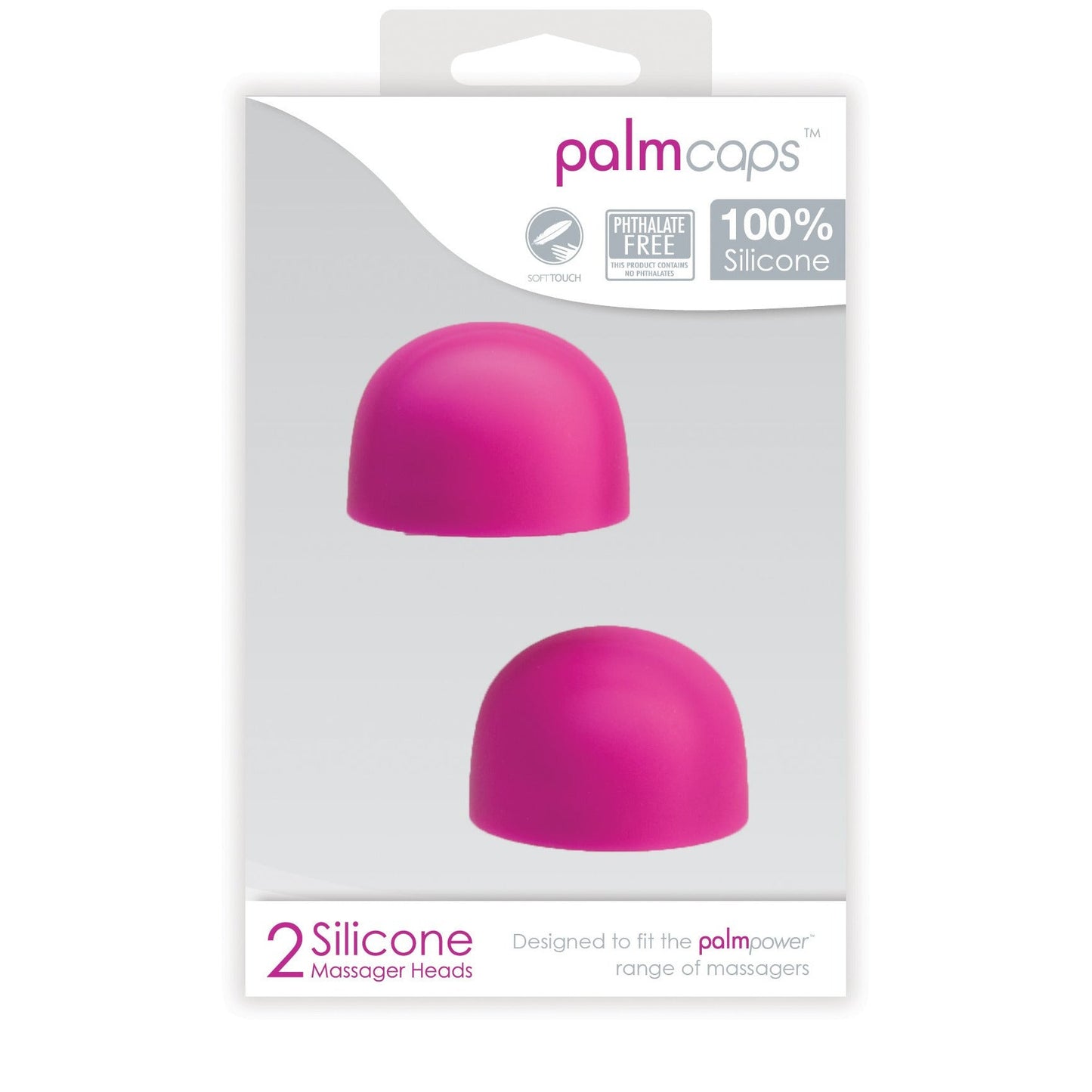 PalmPower PalmCaps - 2 Silicone Replacement Caps (For use with PalmPower)