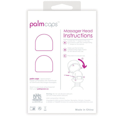 PalmPower PalmCaps - 2 Silicone Replacement Caps (For use with PalmPower)
