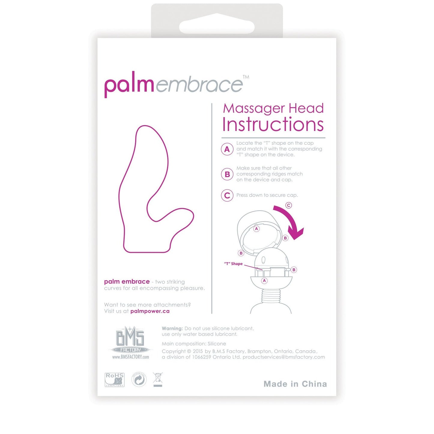 PalmPower PalmEmbrace Head Attachment (For use with PalmPower)
