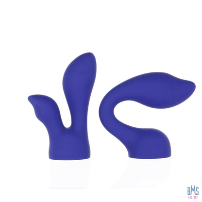 PalmPower® - PalmSensual Head Attachments (For Use With PalmPower®) – Blue – 2pcs