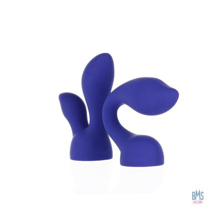 PalmPower® - PalmSensual Head Attachments (For Use With PalmPower®) – Blue – 2pcs