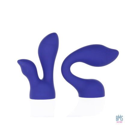 PalmPower® - PalmSensual Head Attachments (For Use With PalmPower®) – Blue – 2pcs