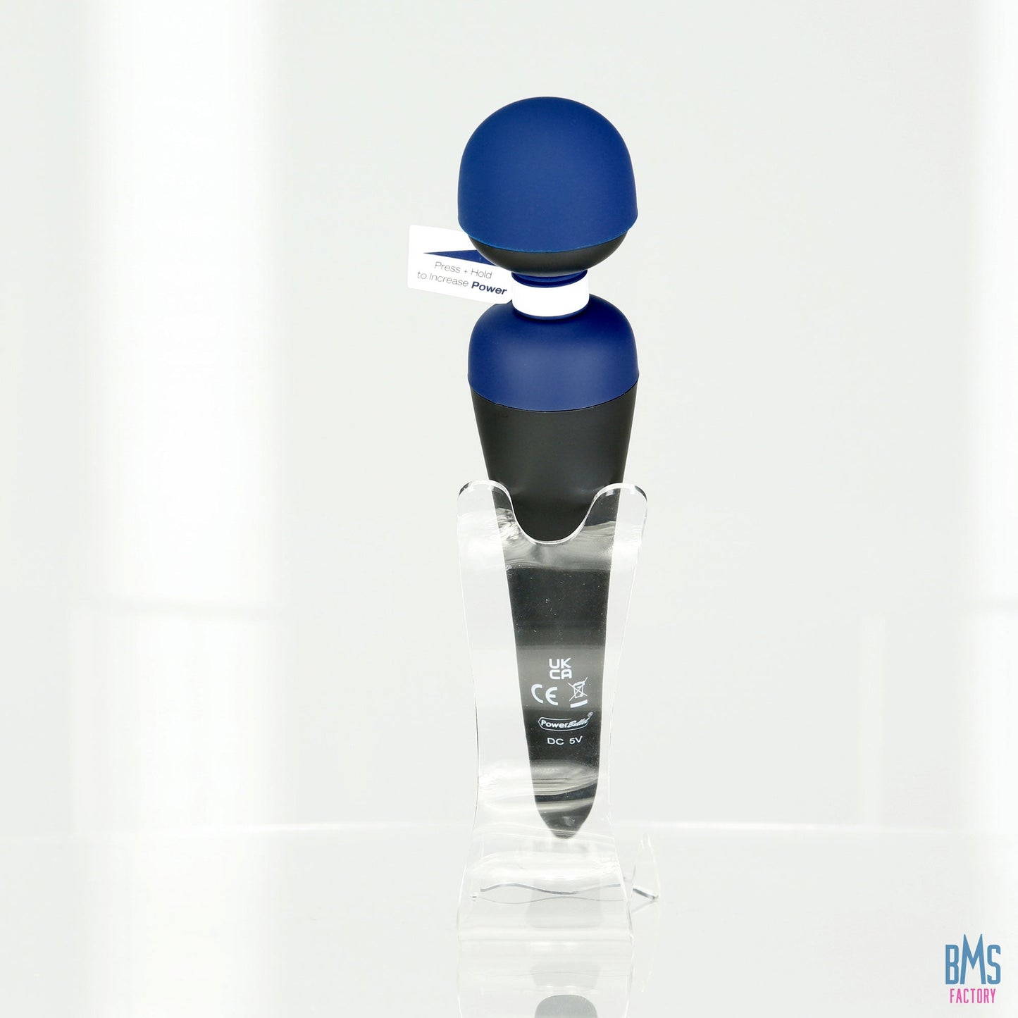 PalmPower® Recharge Massage Wand – Blue
