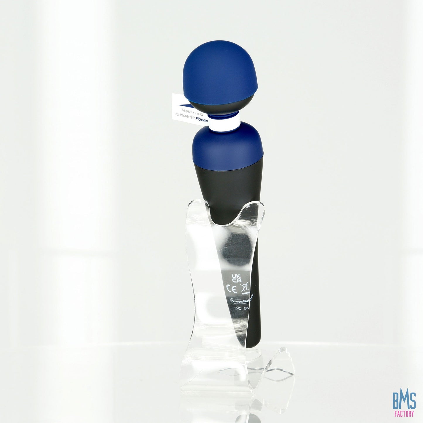 PalmPower® Recharge Massage Wand – Blue