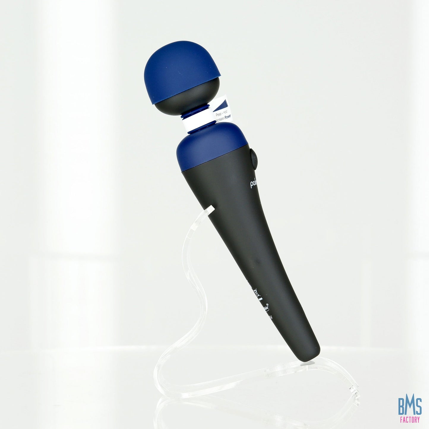 PalmPower® Recharge Massage Wand – Blue