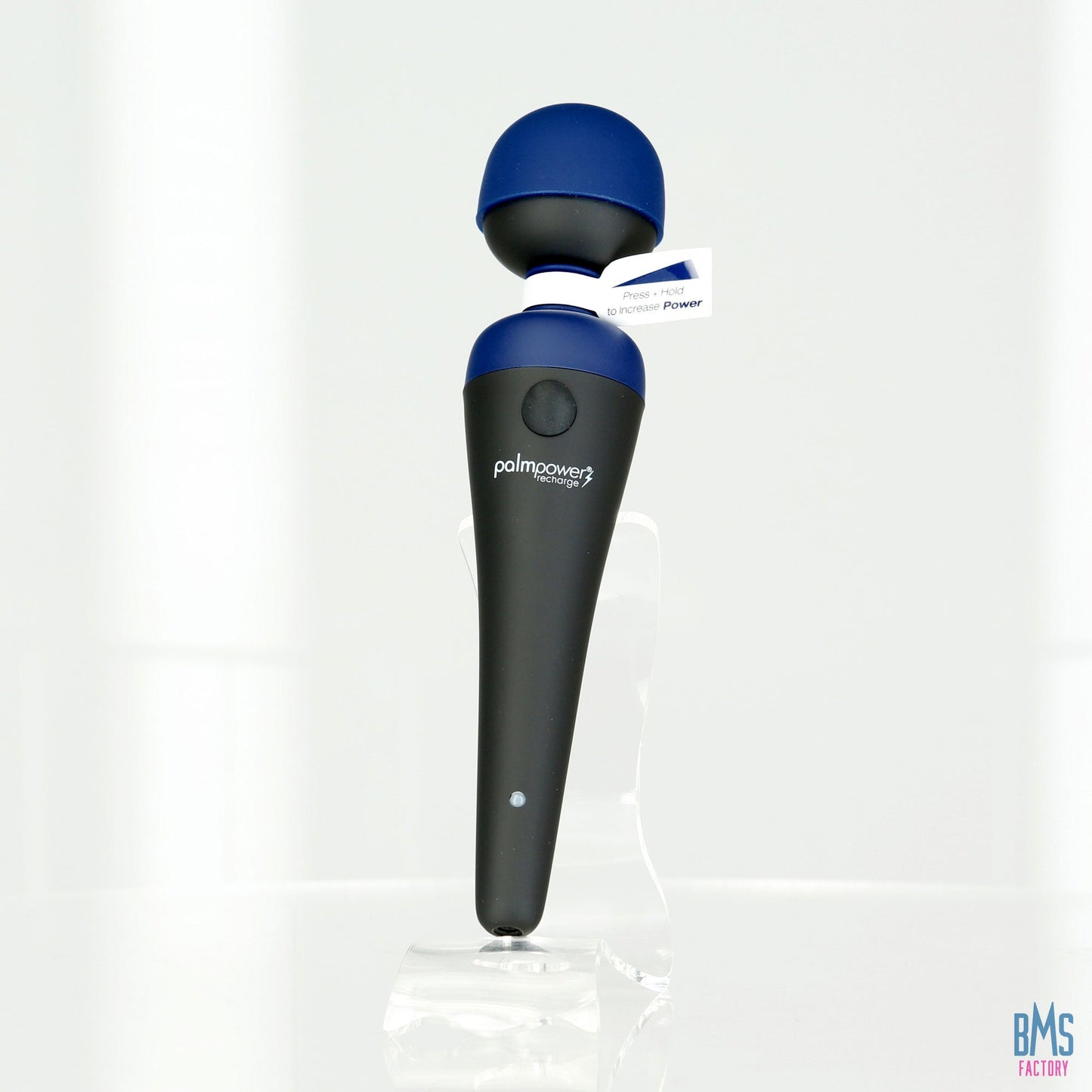 PalmPower® Recharge Massage Wand – Blue