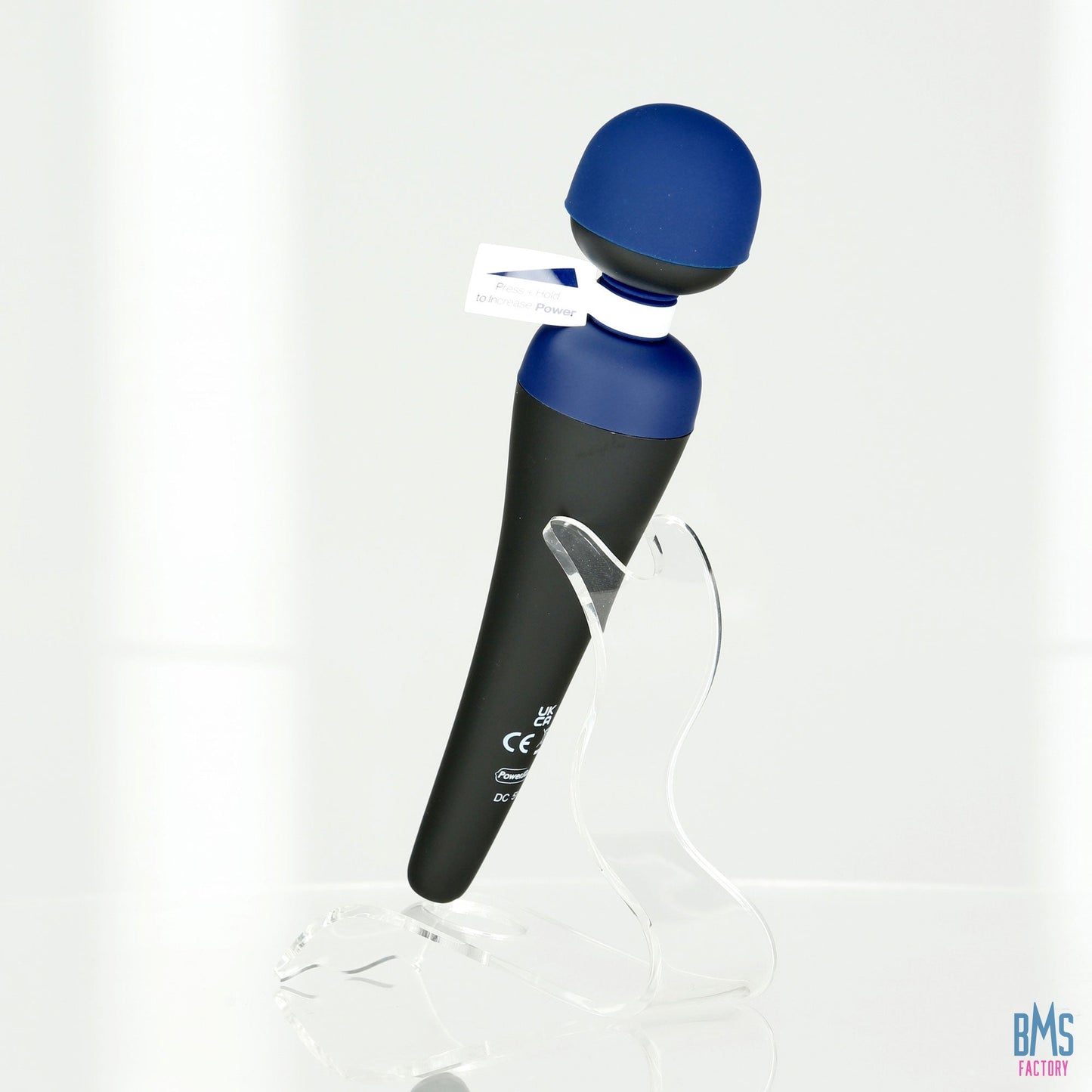 PalmPower® Recharge Massage Wand – Blue