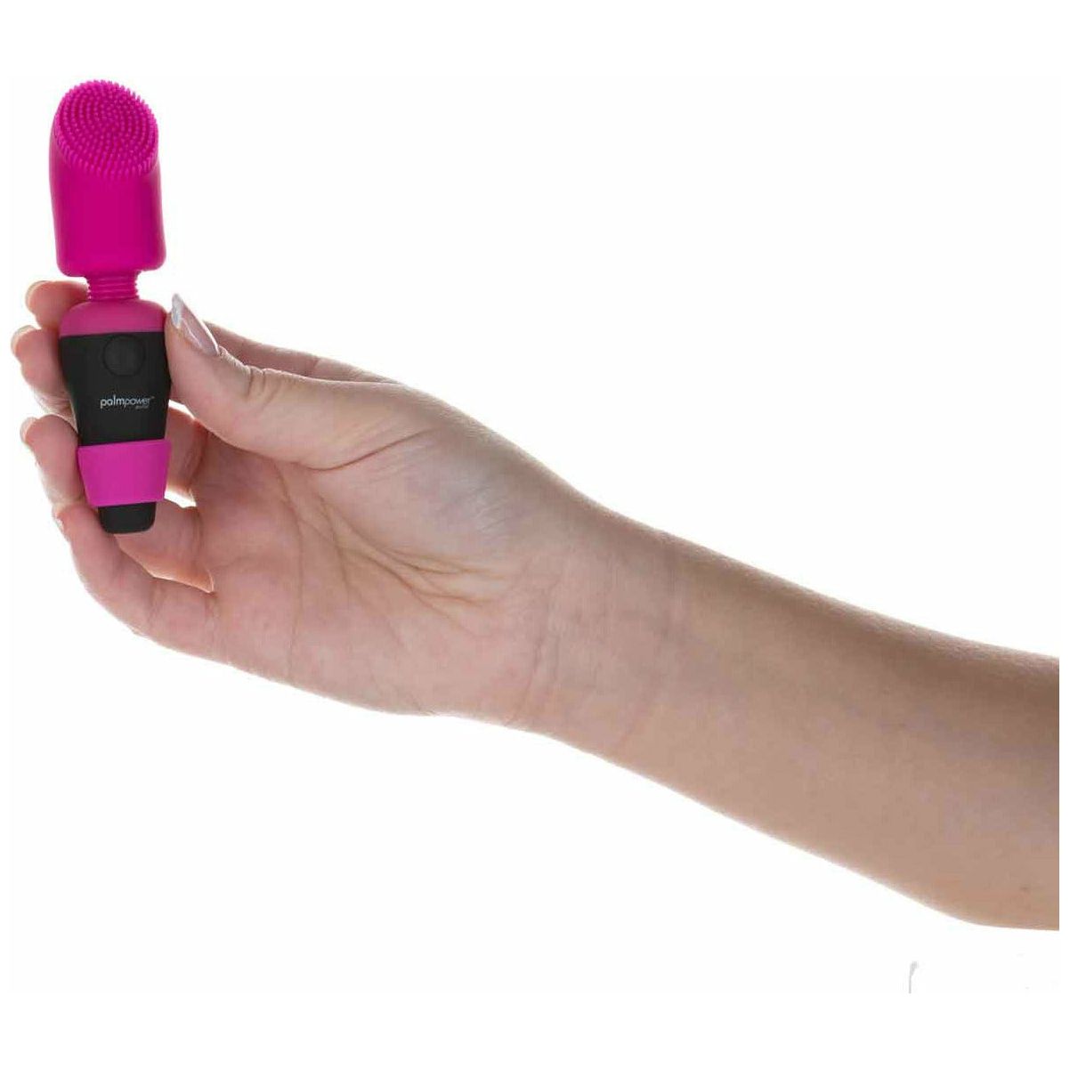 PalmPocket Extended – Silicone Massage Heads – For Use with PalmPower Pocket – Pink