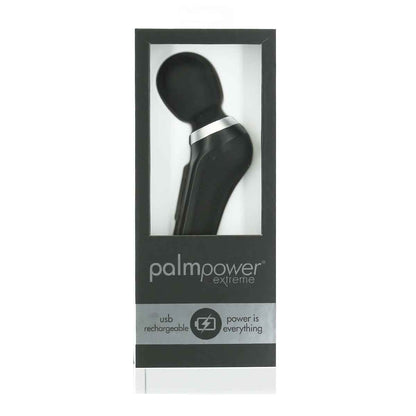 PalmPower Extreme - Rechargeable Massage Wand - Black