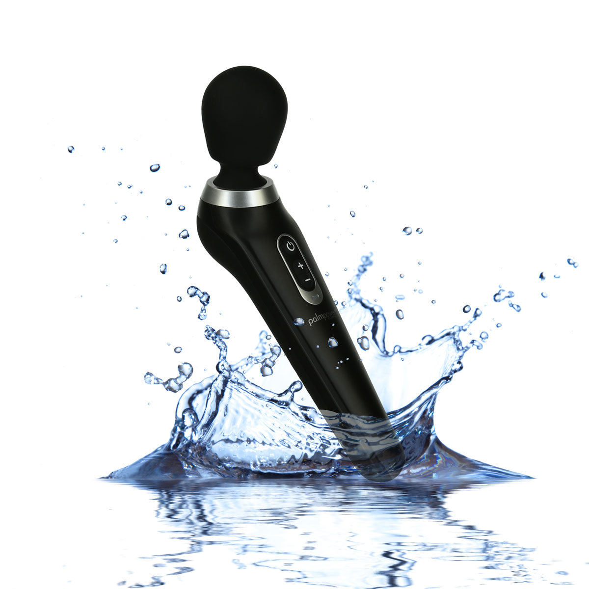 PalmPower Extreme - Rechargeable Massage Wand - Black