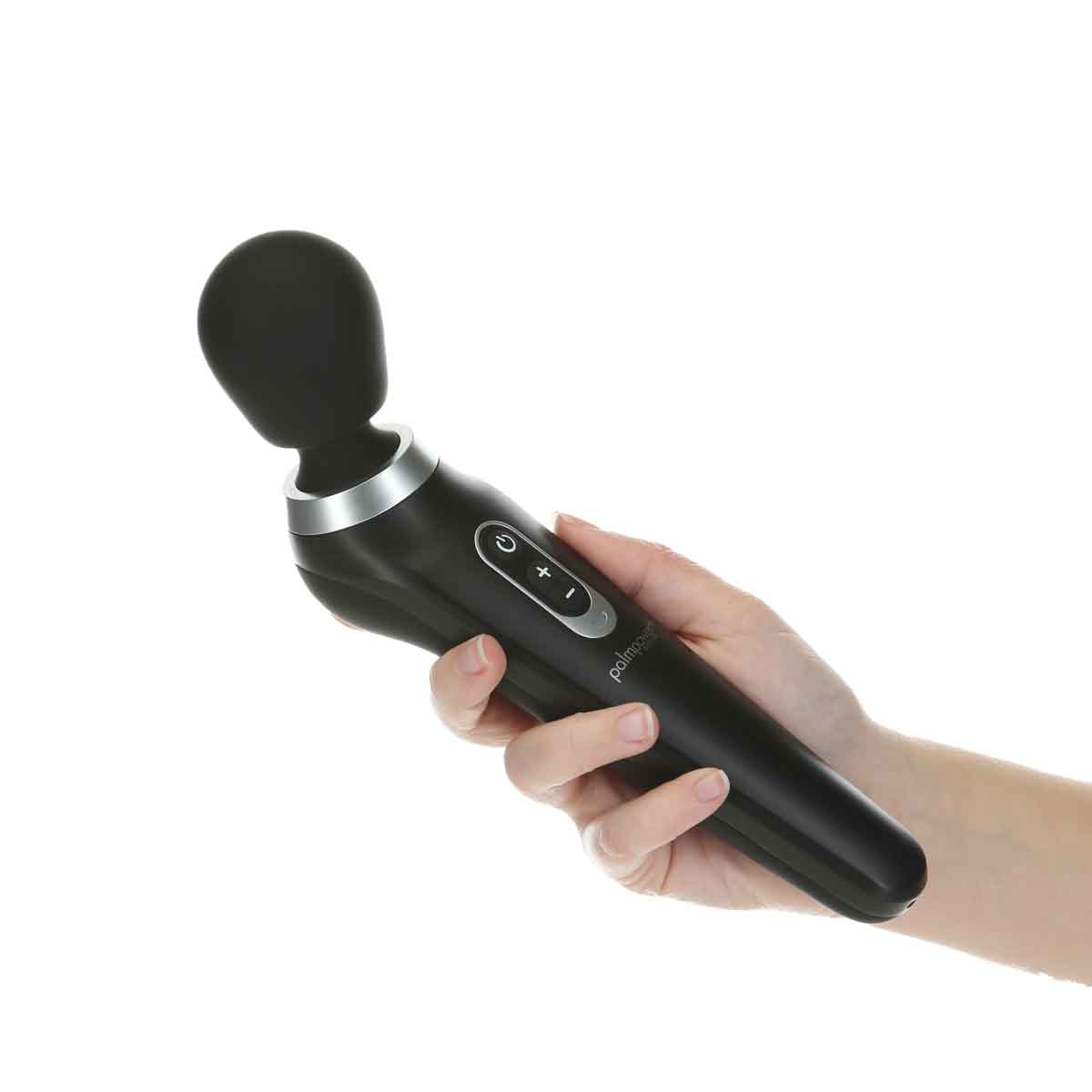 PalmPower Extreme - Rechargeable Massage Wand - Black