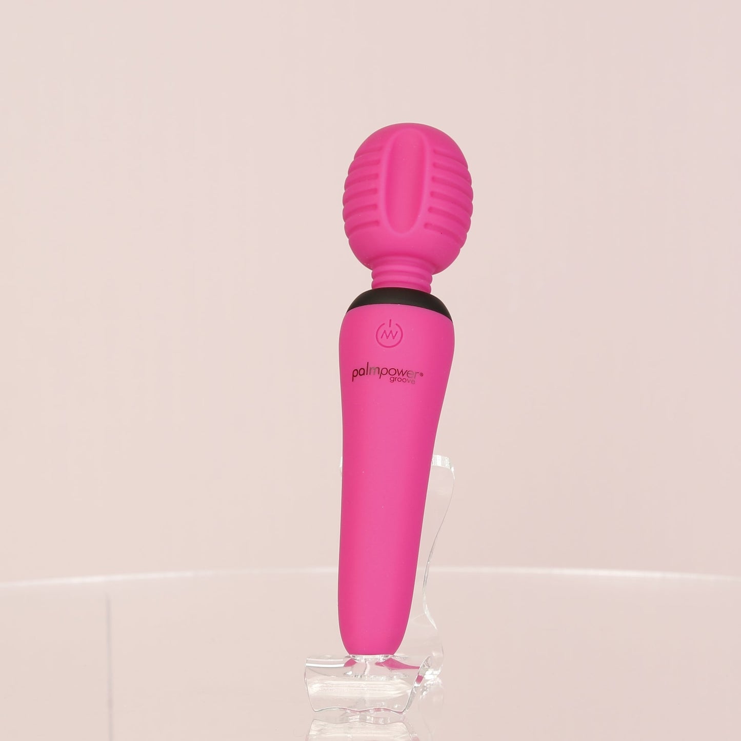 PalmPower® Groove Mini Wand Massager - Pink