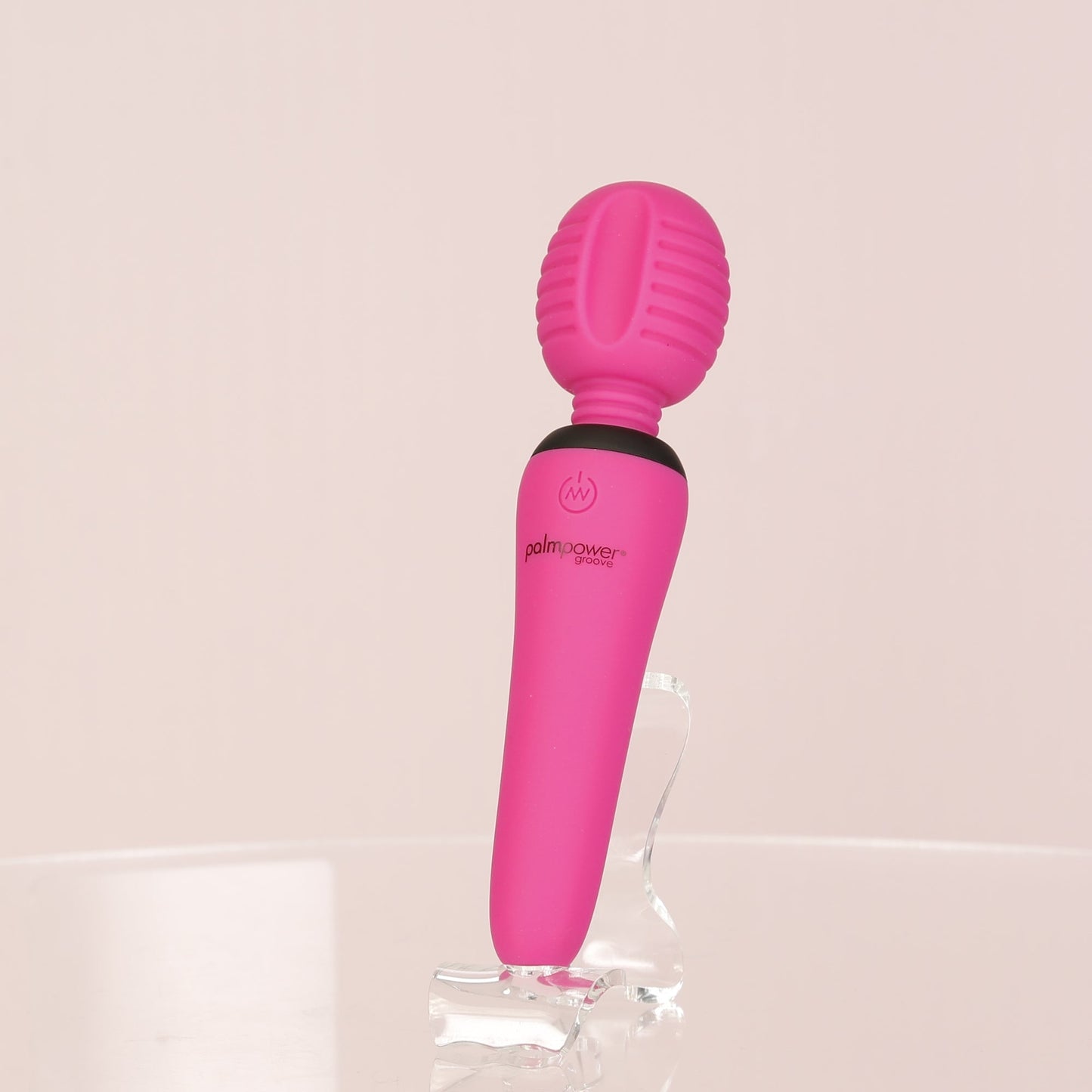 PalmPower® Groove Mini Wand Massager - Pink