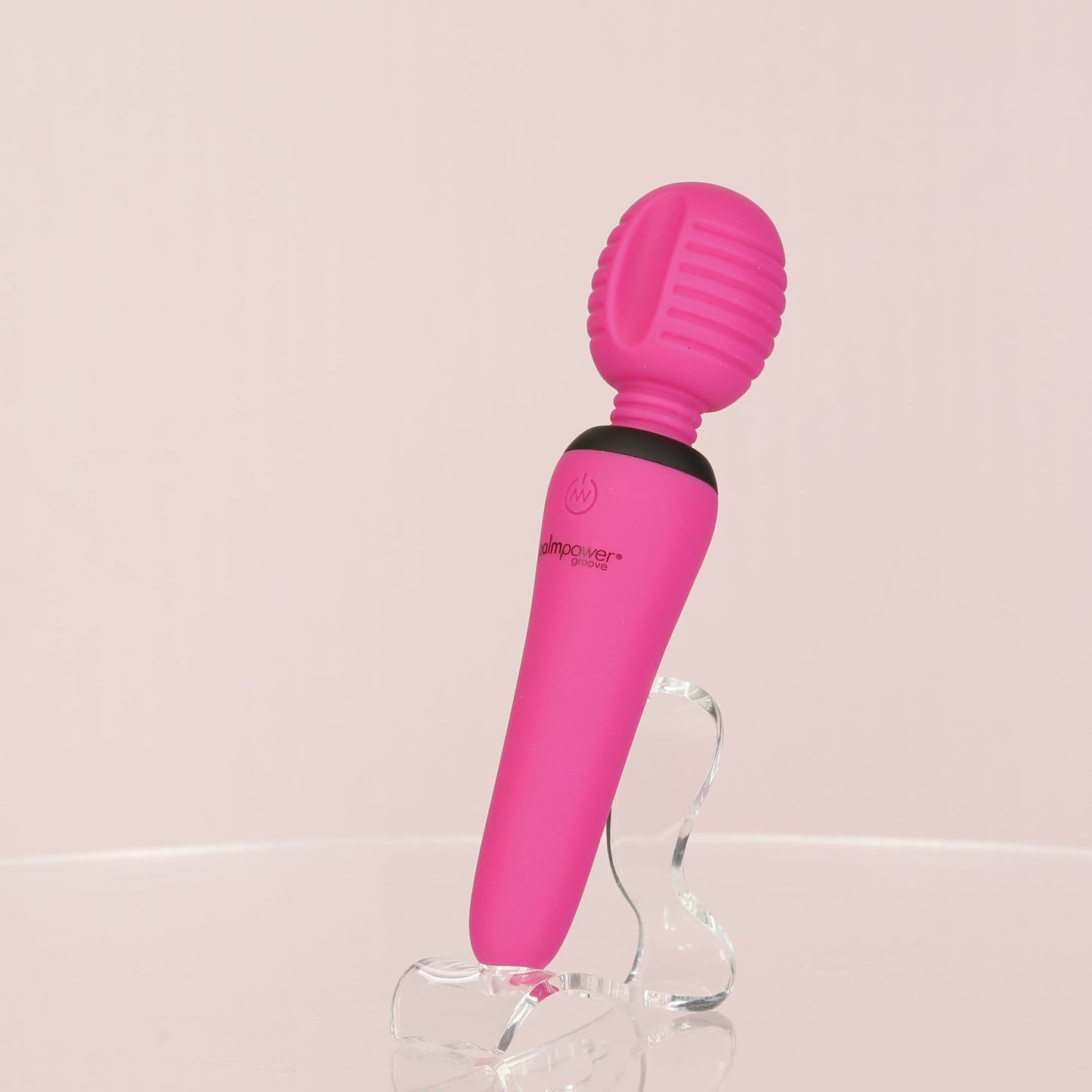 PalmPower® Groove Mini Wand Massager - Pink