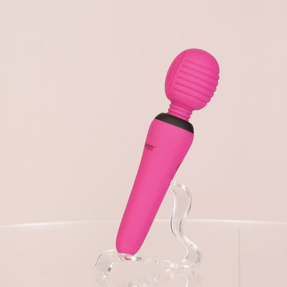 PalmPower® Groove Mini Wand Massager - Pink