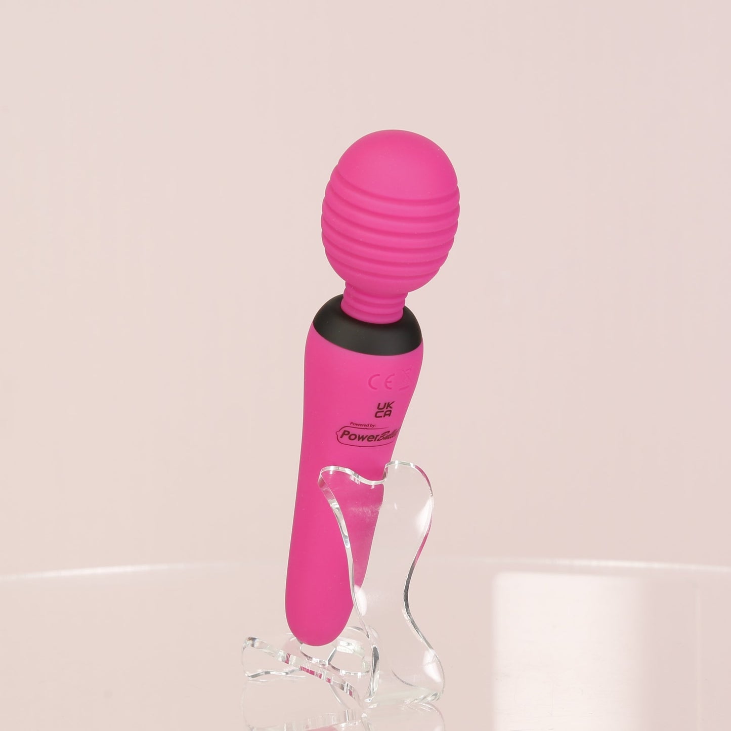 PalmPower® Groove Mini Wand Massager - Pink