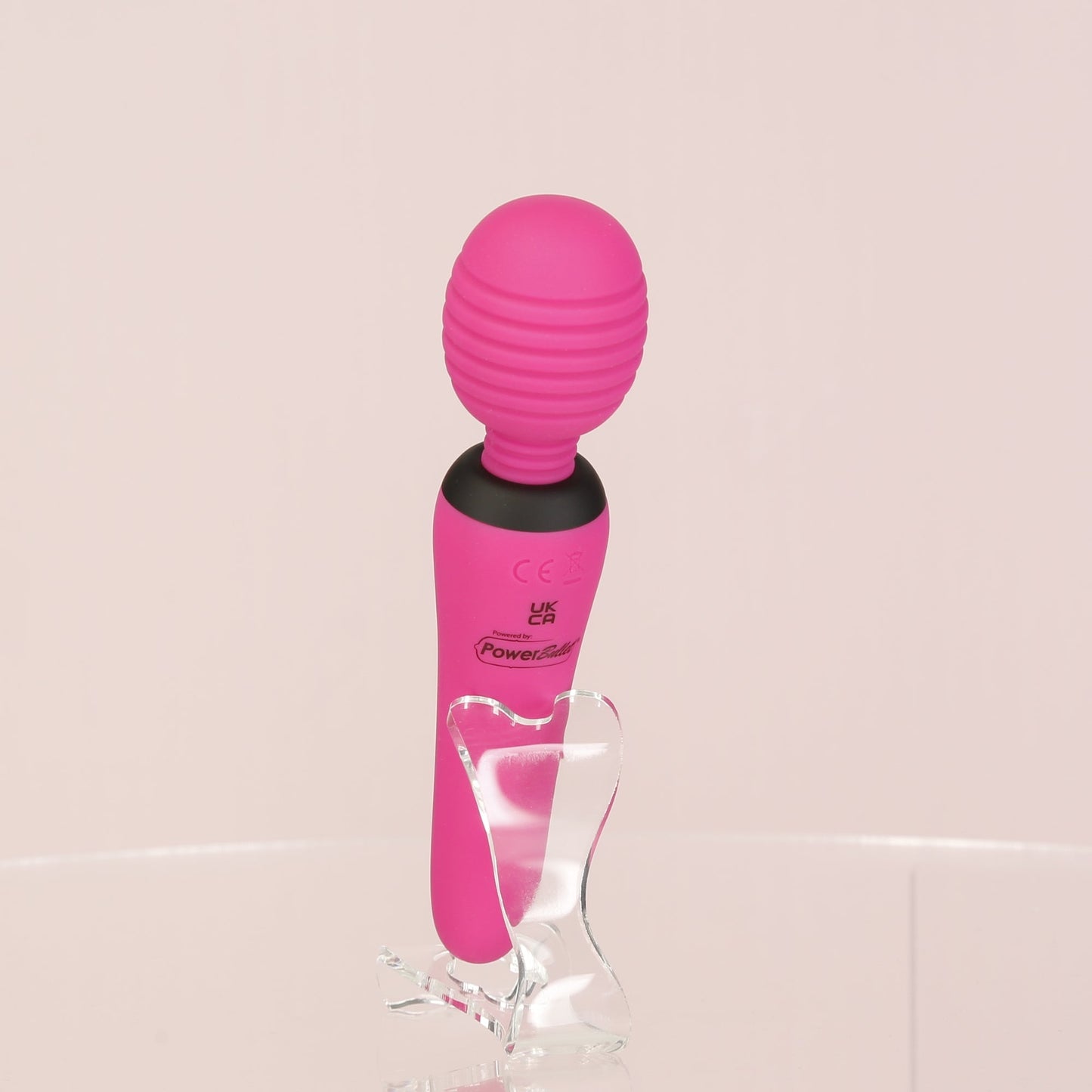 PalmPower® Groove Mini Wand Massager - Pink