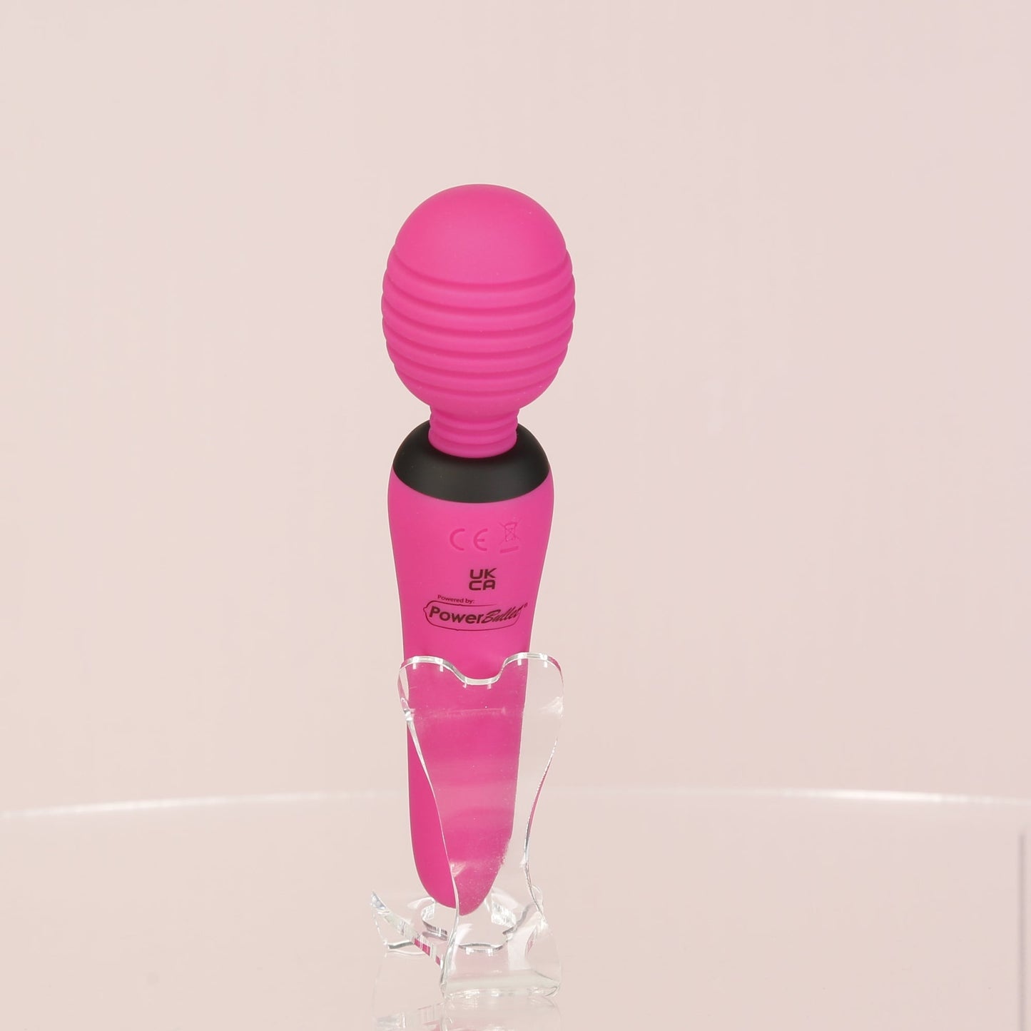 PalmPower® Groove Mini Wand Massager - Pink