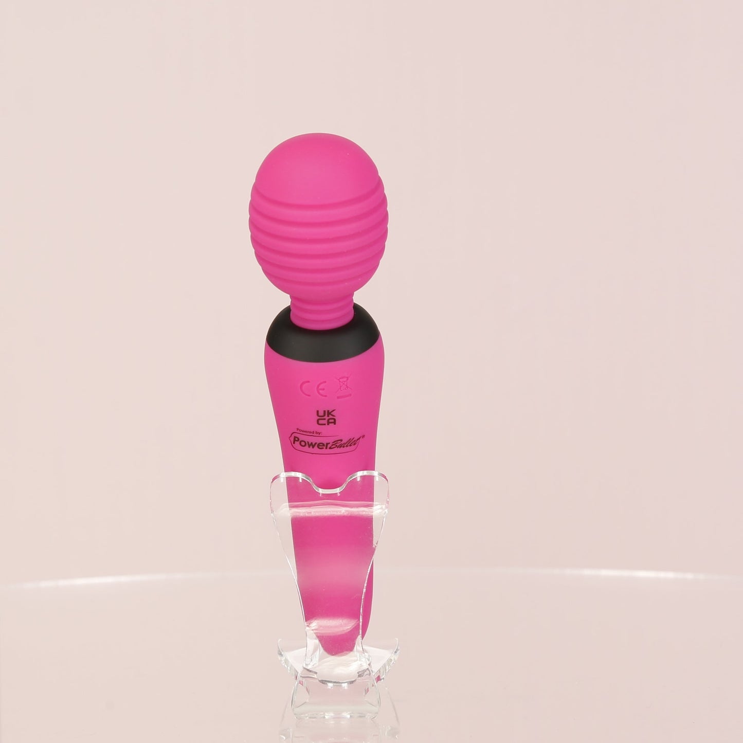 PalmPower® Groove Mini Wand Massager - Pink