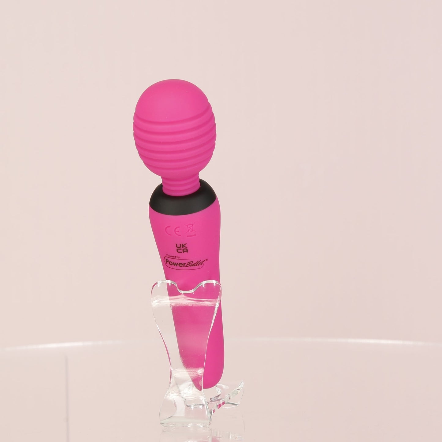 PalmPower® Groove Mini Wand Massager - Pink