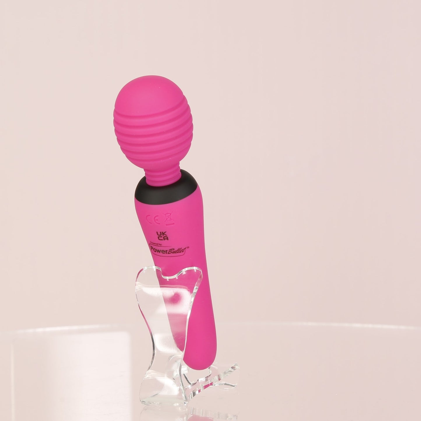 PalmPower® Groove Mini Wand Massager - Pink