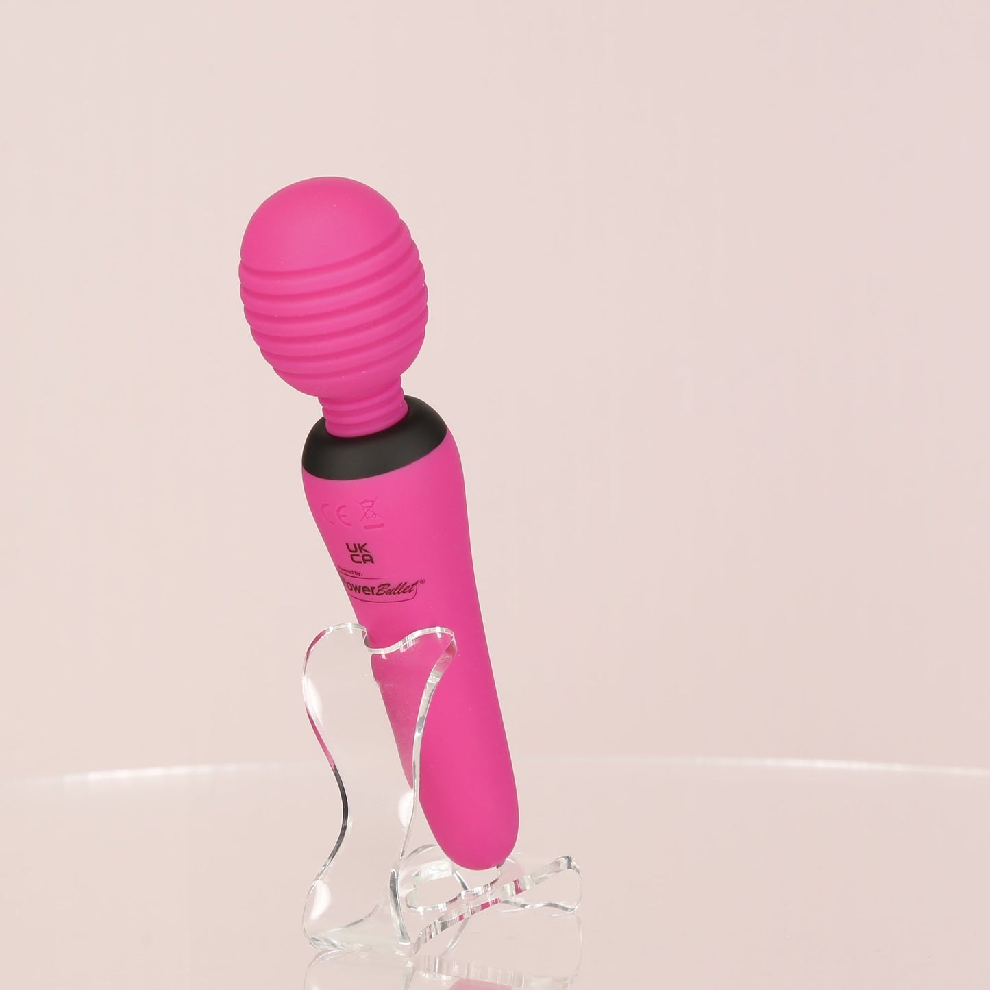 PalmPower® Groove Mini Wand Massager - Pink